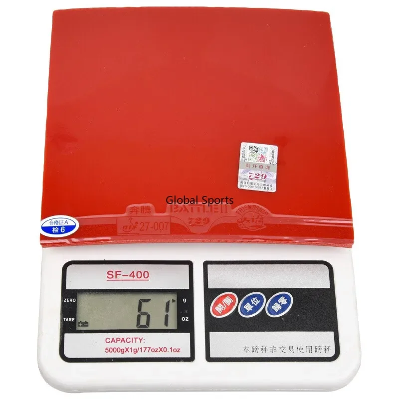 729 BATTLE 2 NATIONAL Blue Sponge Table tennis rubber (Super Select) Pingpong Sponge Stickiness Inner Energy Pro version