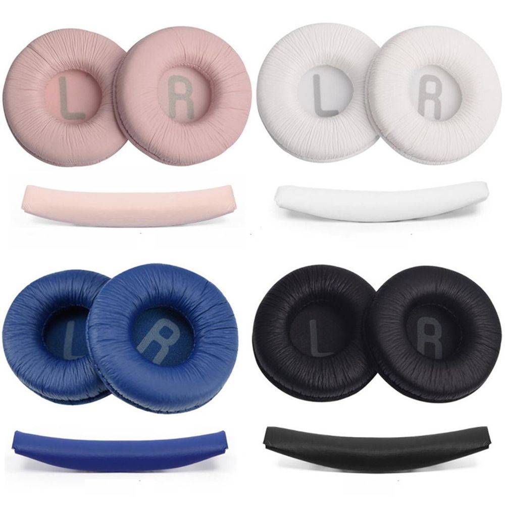 Substituição Earpads para JBL Headphone, Almofadas de ouvido, Headband Covers, T450BT, T500BT, Tune600, 660, 510BT, 70mm, 1 par