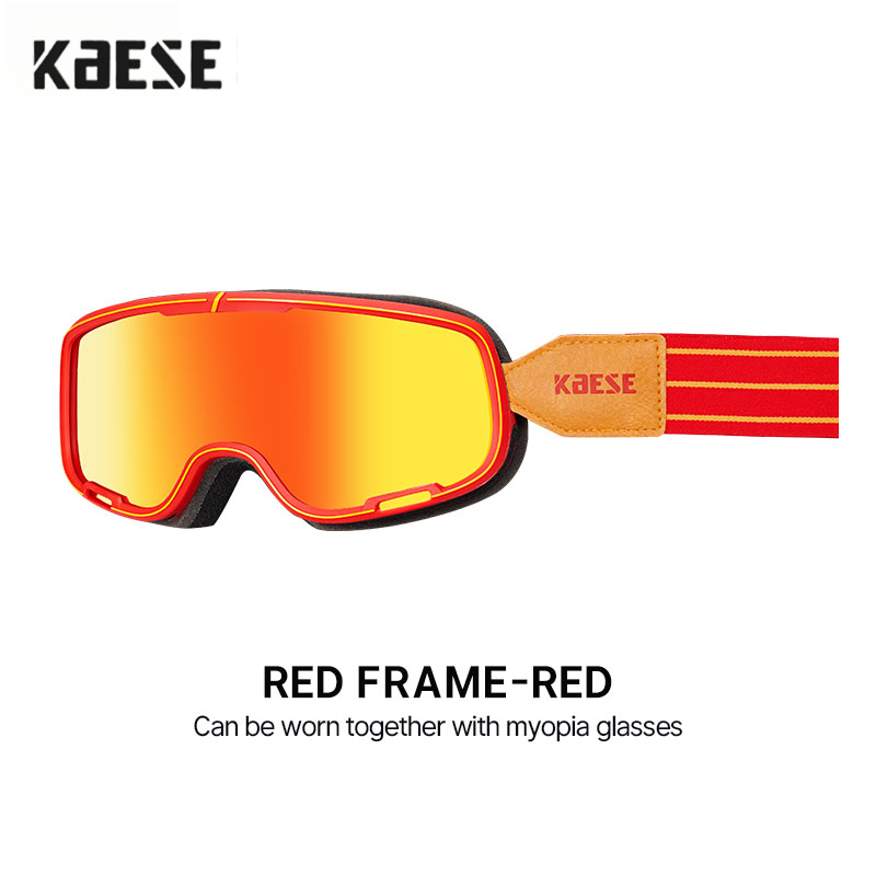 Outdoor Windproof Motorfiets Helm Bril Beschermende Bril Motorfiets Zonnebril Bril Motorcross Bril Atv Mode: Goud