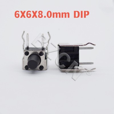 Micro-interrupteur à bouton-poussoir tactile, SMD 2, 4 broches, 3x4mm, 3x6mm, 4x4mm, 3x4x2.5, 3x6x4.3, 3x6x2.5, 10 pièces * 6*3.5 4*4*0.8 4*4*3.0 MM