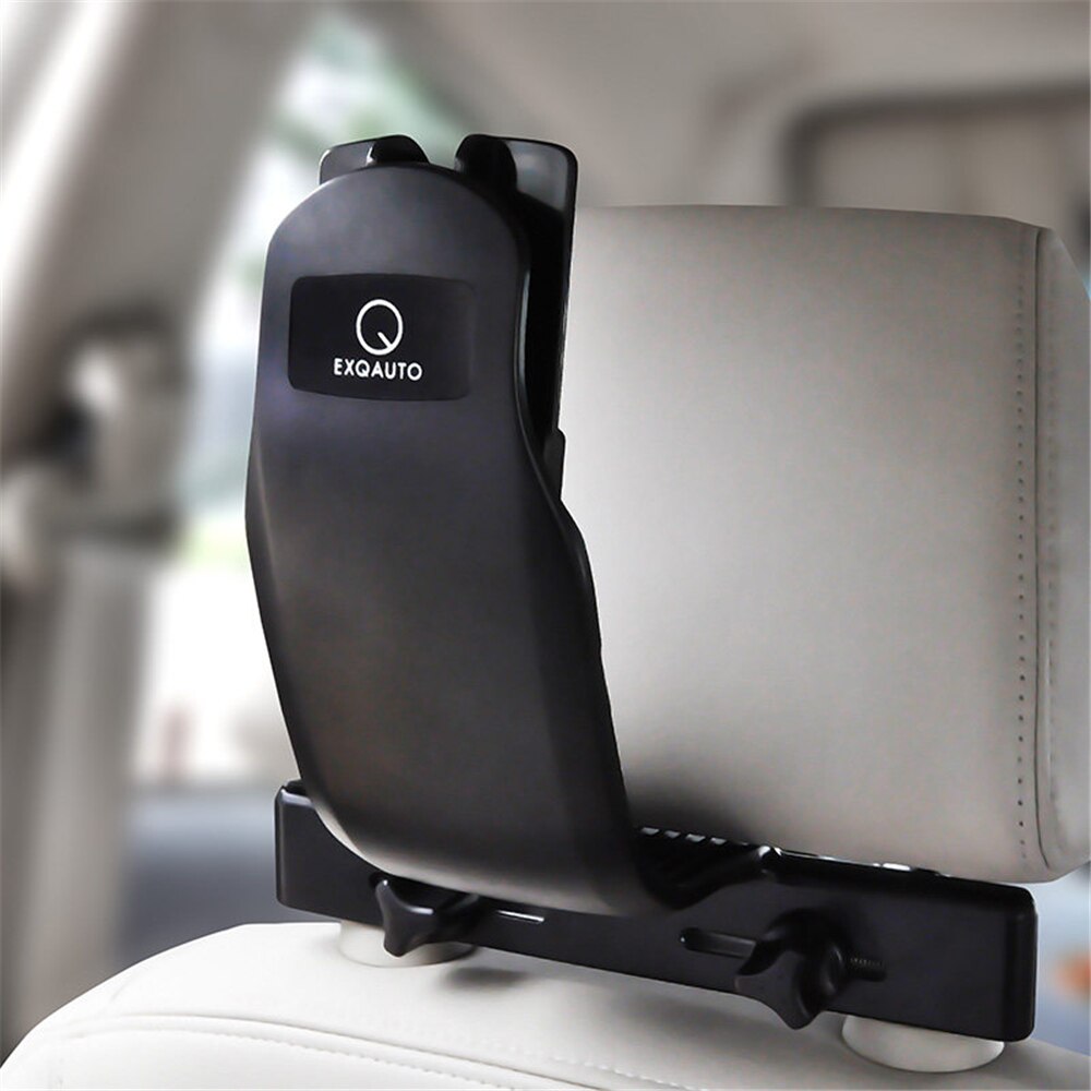 B-LIFE Siège Auto Pliable Porte-Manteau Cintre Siège Chaise Appuie-tête Voiture Cintre pour Manteau Veste Voiture Veste Cintre Noir
