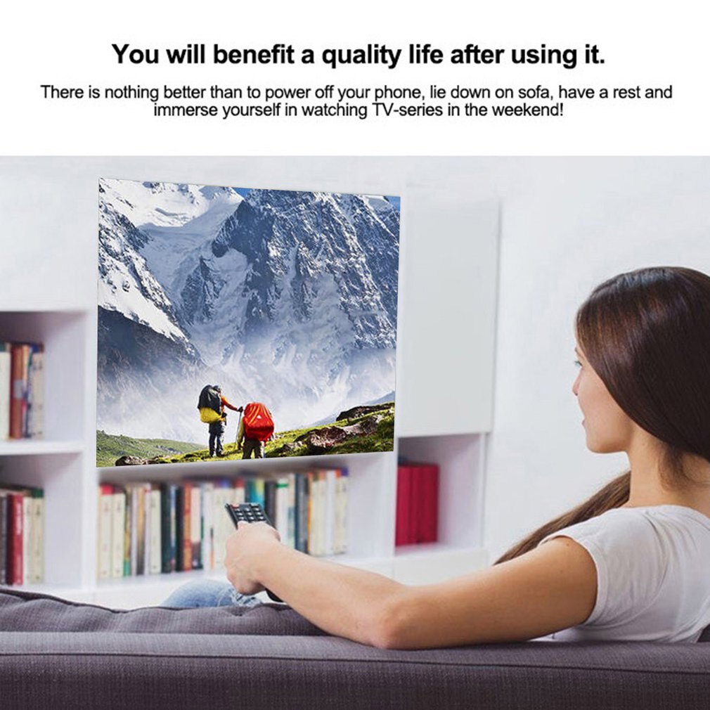 White 814 Portable Projector High Definition 1080P HDMI Projector Multi Interface Home Theater Video Projector