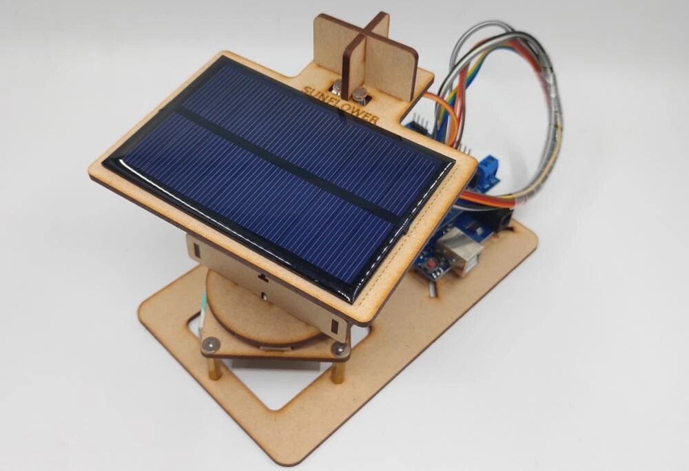 Smart Solar Tracking Apparatuur Power Generatie Maker Project Kleine Productie Geschikt Voor Arduino Microcontroller