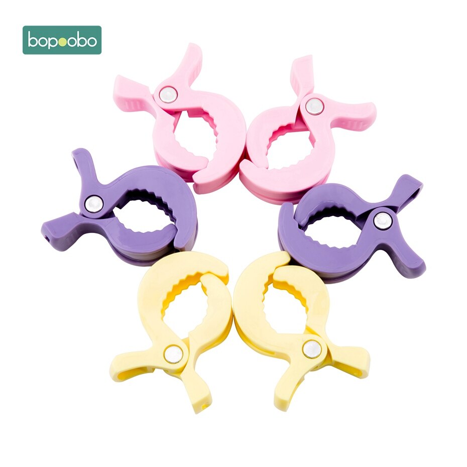 Bopoobo 6pc baby lek gymtillbehör färgglada bilbarnstol leksakslampa barnvagn barnvagn pinnar till krok täcka filt klämmor baby bitring: Typ 2