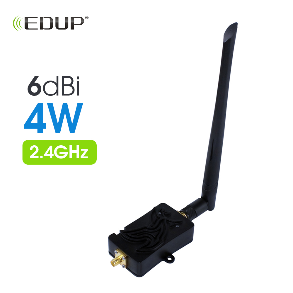 4w 4000mw 802,11 b/g/n WLAN-WLAN-Verstärker-Router 2,4 GHz BT-Signal verstärker mit Antenne tdd Computer zubehör