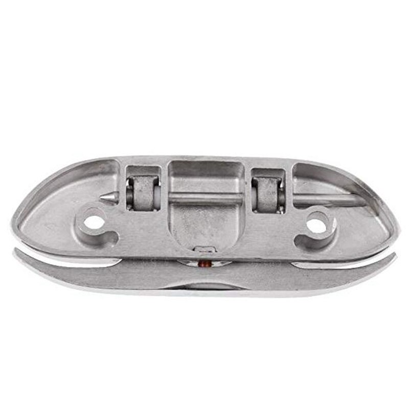 1Pcs Boat Folding Flip Up Cleat Marine Hardware Folding Pull Up Cleat Dock Mooring Cleats