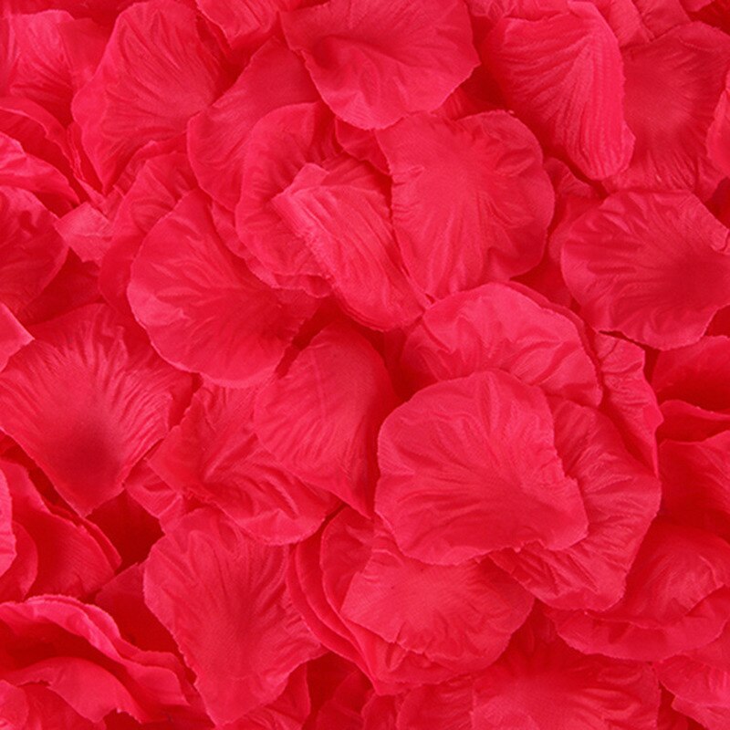 Kunstige roser 100 stk/pakke 5*5cm farverige kunstige blomster bryllupstilbehør rosenblade petalos de rosa de boda