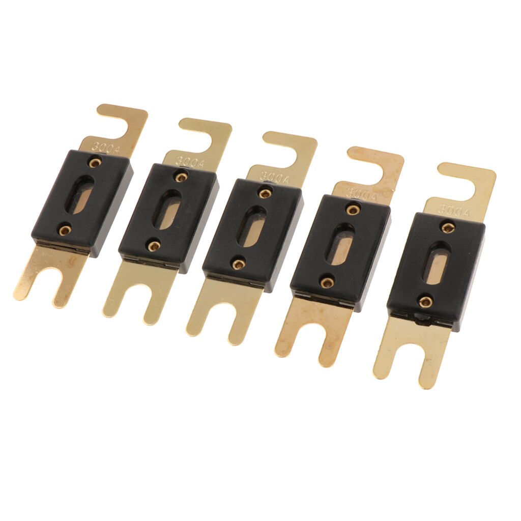 300a ANL Fuse Fuse Gold Plated For Amplifiers Power Amplifier Car Truck