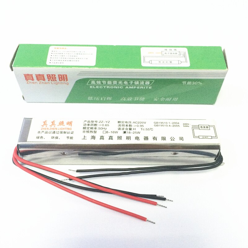T4 t5 elektroniske forkoblinger 8-15w 18-25w universal  ac 220v 50hz linser forlygteensretter spejl front fluorescerende lampe ballast