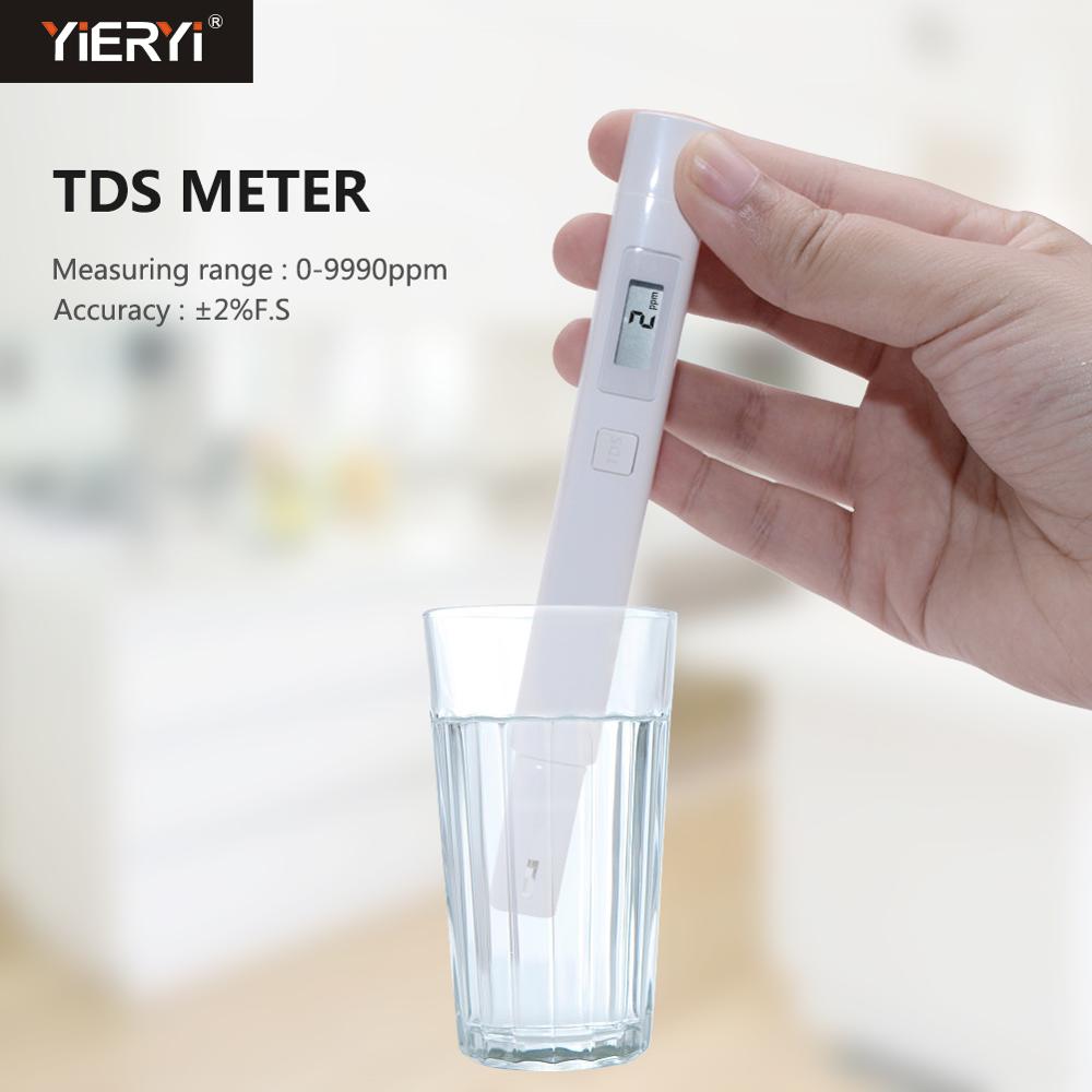 Yieryi TDS PH Meter PH/TDS/EC/TEMP Meter Digital Water Monitor Tester Series for Pools, Drinking Water, Aquariums: xiaomi TDS