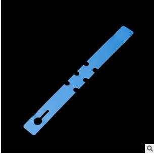 100pcs Durable Plant Hanging Tags plastic garden labels for Sapling Trees Nursery Classification Signs prompt card Planting tool: blue