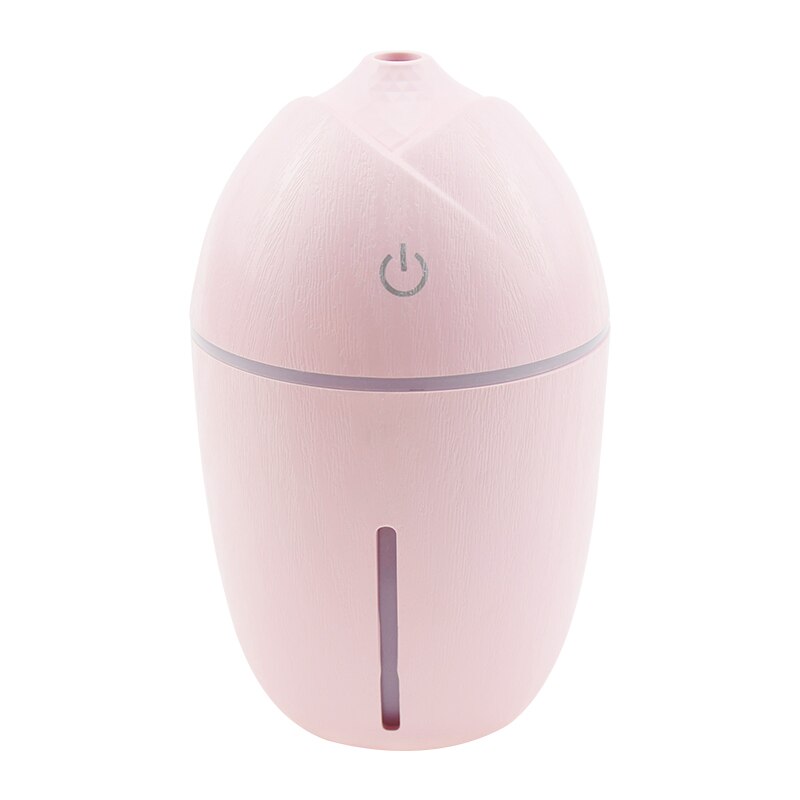 Auto Aromatherapie Olie Diffuser Luchtbevochtiger Met Voor Thuis Kantoor En Auto Purificateur Huile Essentielle Electrique: Roze