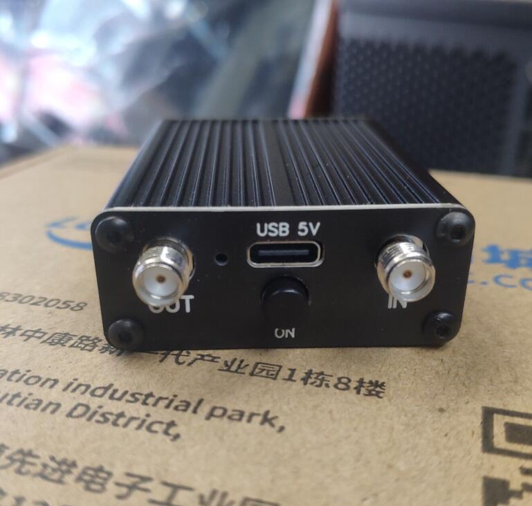 Open Source Mini QRP 1.6M-30Mhz SWR HF Short Wave Standing Wave Meter SWR Meter Power Meter + OLED + Battery Based on G8GYW