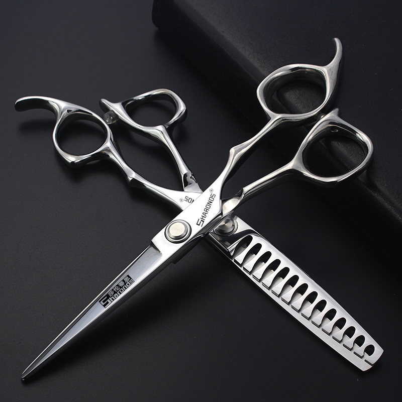 6-Inch Haarknipper, Platte Schaar, Dunne Tandenschaar, Professionele Tondeuse, Huishoudelijke Schaarset.