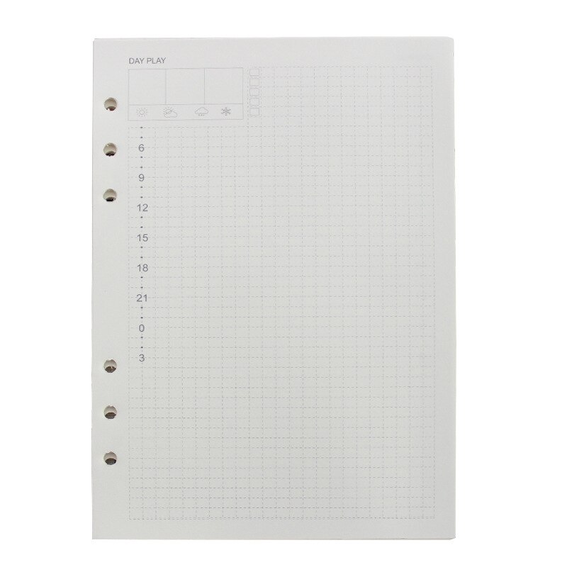 Binder Notebook Pu Leather Bible Notepad Folder A5 Diary Weekly Planner Agenda Planner Note Books Travel Journal: 40 inside pages B5