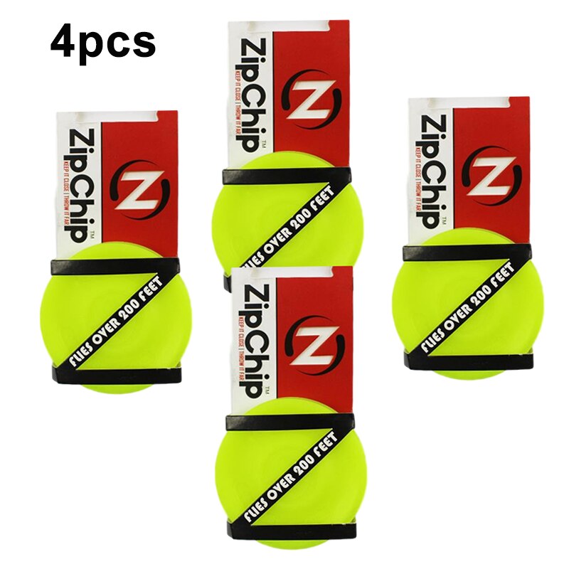 6 uds Mini discos voladores bolsillo Zip Chip disco volador fuera de la playa de los niños adultos al juego de discos giran en la captura de juego de juguetes de playa: 4pcs