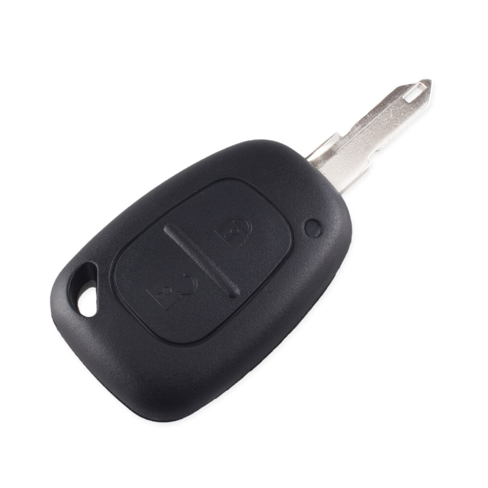 Dandkey 2 Button Remote Car Key Shell Cover Fob Case For Vauxhall Opel Vivaro For Renault Movano Trafic Kangoo Blank Uncut Blade