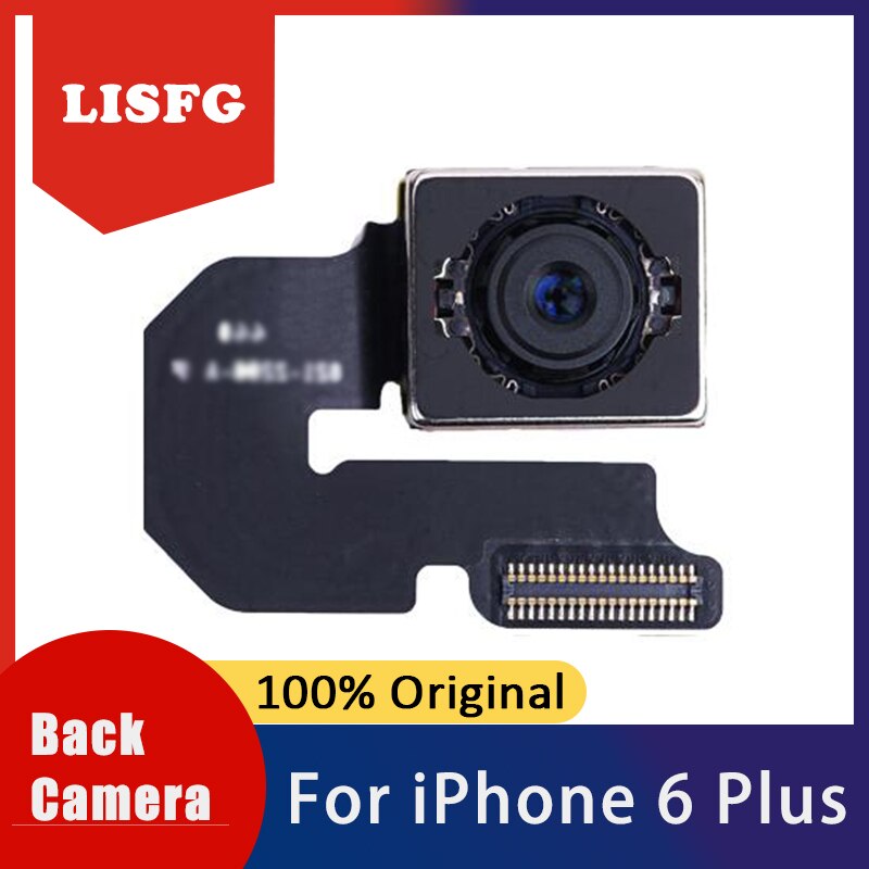 100% Origineel Terug Camera Flex Kabel Lint Hoofd Back Camera Module Voor iPhone 6 Plus Back Rear Camera Vervanging Reparatie onderdelen