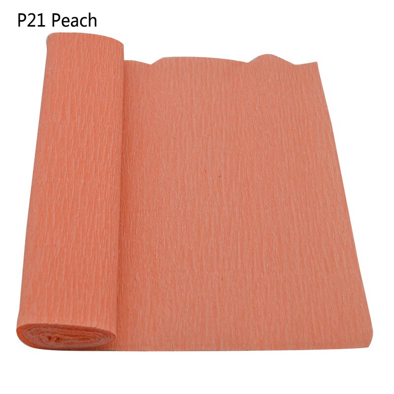 250*25cm Gefältelt Krepp Origami Papier Handwerk DIY Blume Girlande Verpackung Falten Scrapbooking Party Dekoration: P21