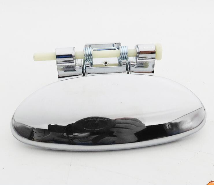 SKTOO welur GLOVEBOX/schowek na rękawiczki klamka robić PEUGEOT 206 207 i BERLINGO: Srebrny