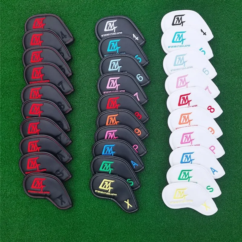golfijzeren hoes, club headcover.set IJzeren hoes heren en dames. Golf Club Headcover