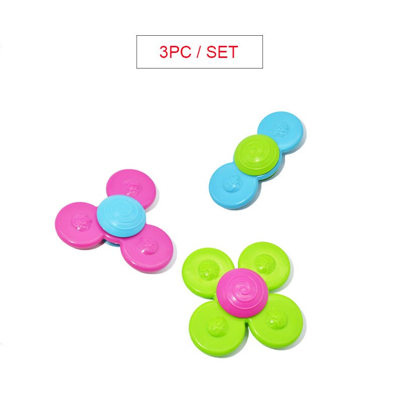 Neue Lustige freundlicher Spielzeug Nette Karikatur Insekten Saugnapf Spinner Spielzeug Schlecht Spielzeug Für freundlicher Baby Rassel Spielzeug Dreh oben: ST194 3Stck