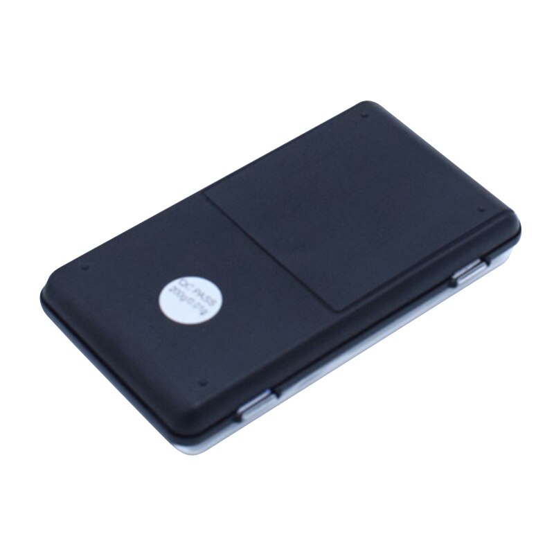 Minibáscula electrónica portátil para joyas, báscula de bolsillo, báscula Digital, pantalla de joyería, Escala de gramos de alta precisión de 100g/200g/500g