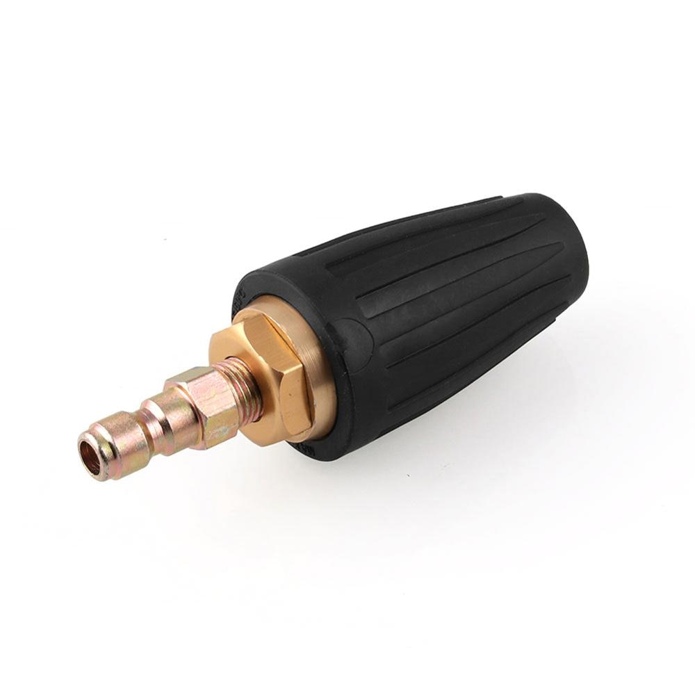 OLOMM 1/4" High Pressure Quick Connect Rotating 360 Degree Turbo Nozzle 3000PSI2.5-4 GPM for High Pressure Washer OT301