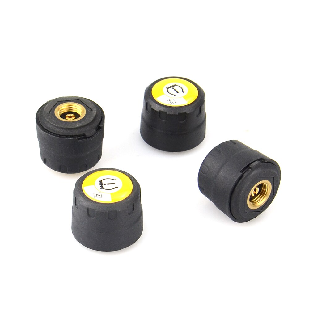 4 pieces Sensors TPMS Bluetooth 4.0 Car Outer TPMS Tire Pressure Monitoring BLE TPMS Low Energy For Android and IOS