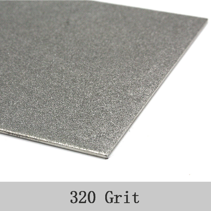 Knife Sharpener 80 Grit Thin Diamond Knife Sharpening Whetstones Polishing Plate Grinding Disc Abrasive Stones: Navy Blue