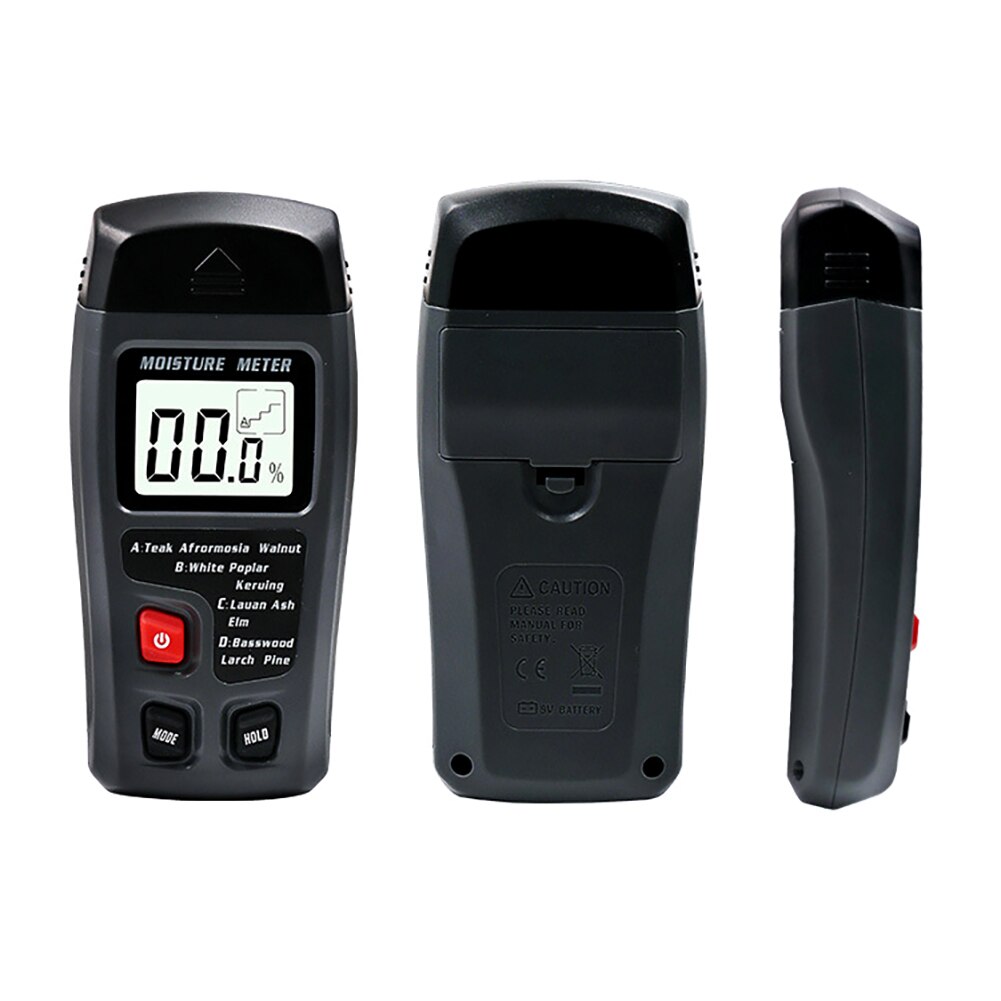 Portable Wood Moisture Meter Hygrometer Timber Tree Density Digital Electrical Tester Measuring tool