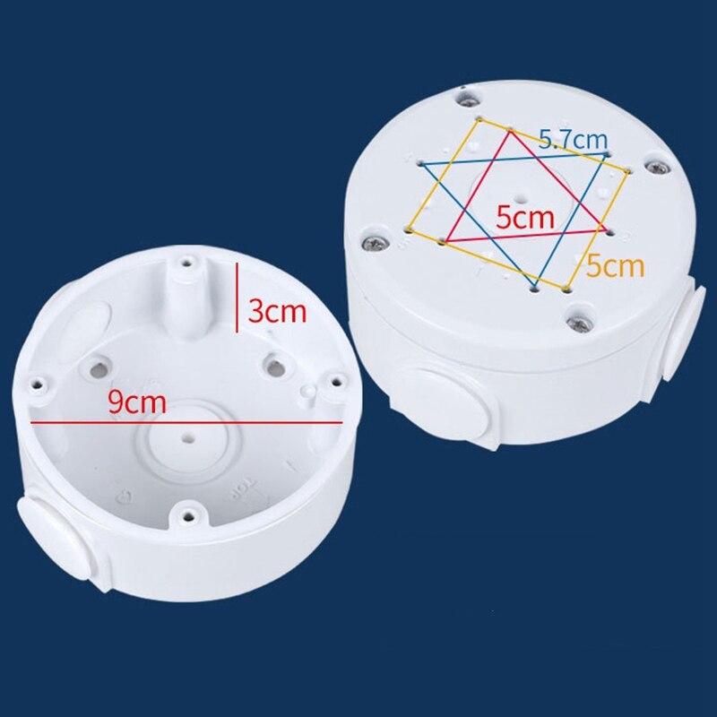 8 Pack Junction Back Box Conduit Base for WaterProof Junction Box for IP Electrical Enclosure with Screws