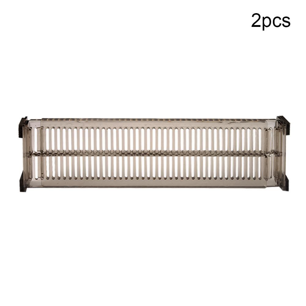 2Pcs Drawer Clapboard Partition Divider Cabinet Adjustable DIY Wardrobe Partition Baffle Finishing Storage Organizer: Default Title