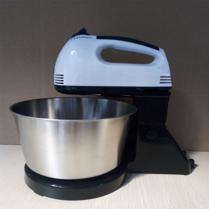 220V 7 Speed Automatic Electric Whisk Hand Food Mixer Handheld Flour Bread Egg Beater Stand Blender