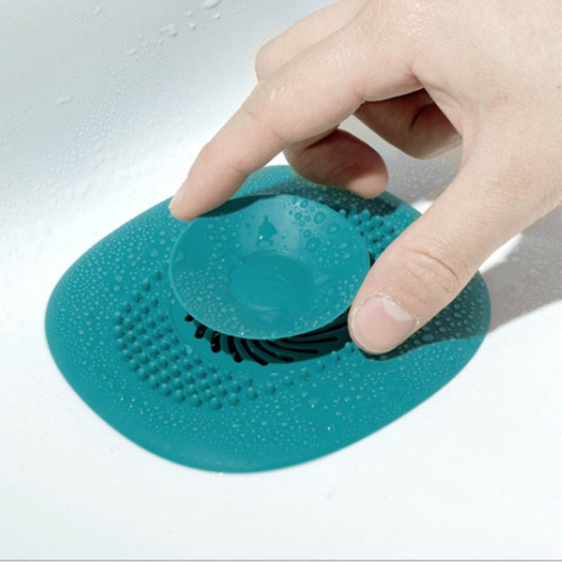 Couvercle anti-odeur pour drain de sol, type presse, filtre de drainage d'évier, filtre de sol de baignoire, bouchon d'étanchéité pour canalisation anti-odeur de salle de bains