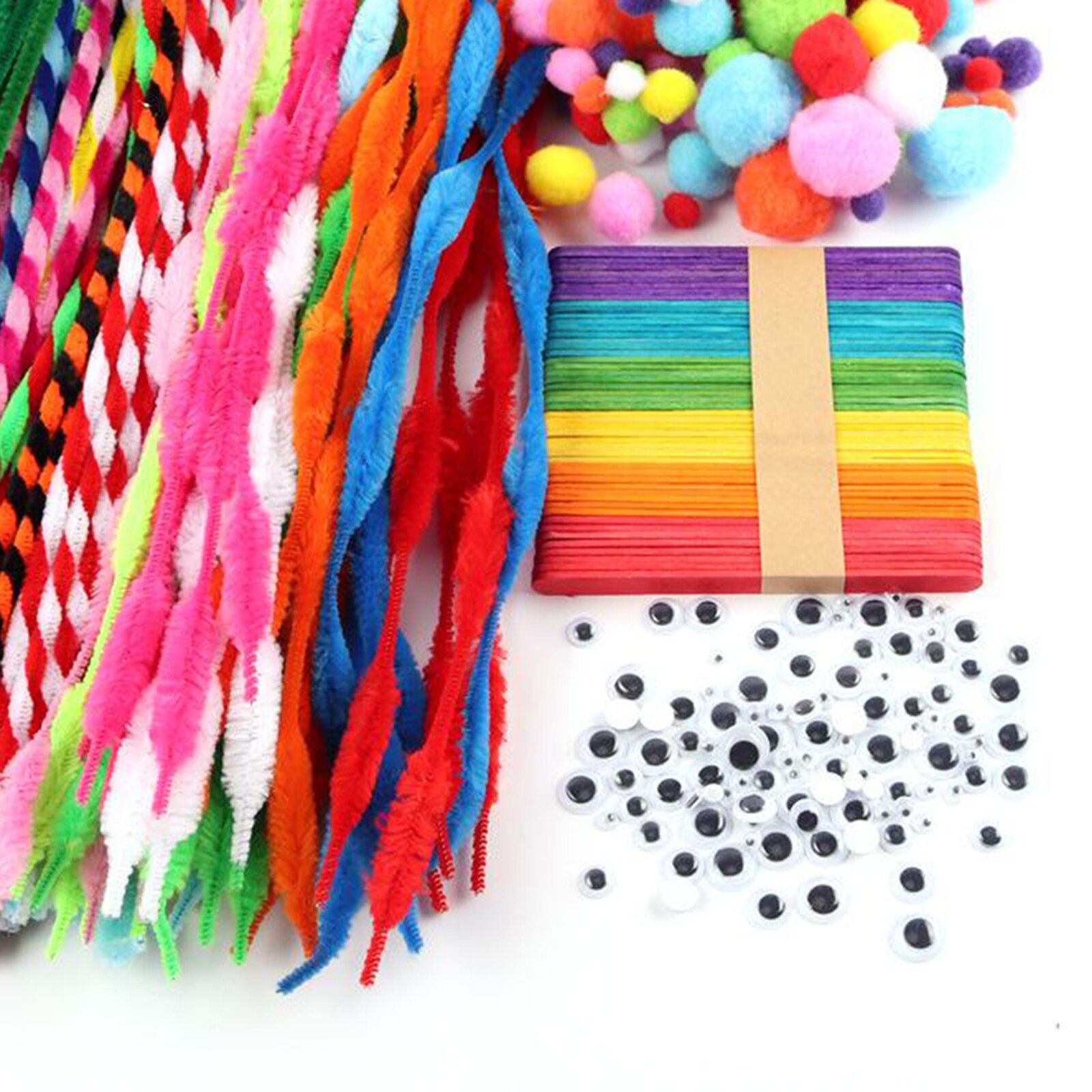 Kid's Arts and Crafts Supplies - Assorted Crafting Art Supply Set for Age 3-10 - All in One DIY Arts Set