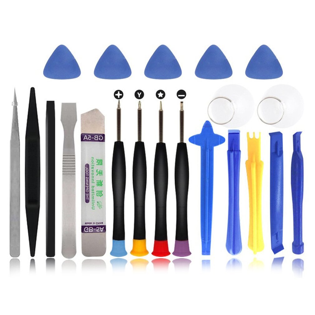 Disassemble Tools Mobile Phone Repair Tools Kit Smart Mobile Phone Screwdriver Opening Hand Tools For iPhone: 21 in 1