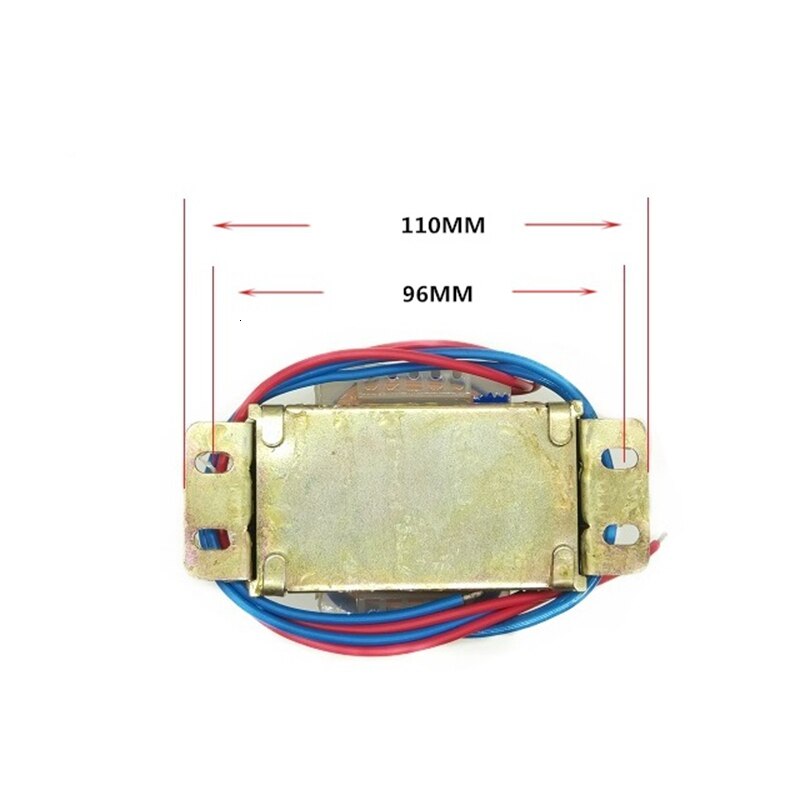 Leistungstransformator 80W Spule Audiotransformator EI76 DB-80VA 220V 380V zu AC Einzel/Doppel 6V 9V 12V 18V 24V 30V 36V 110V Transformator