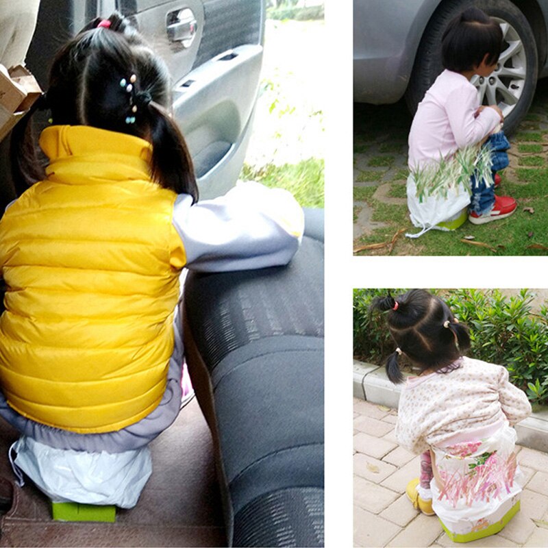 Foldable Paper Potty Portable Toilet Baby Potty Toilet Bowl For Children Baby Potty Training Toilet Seat Emergency Potties