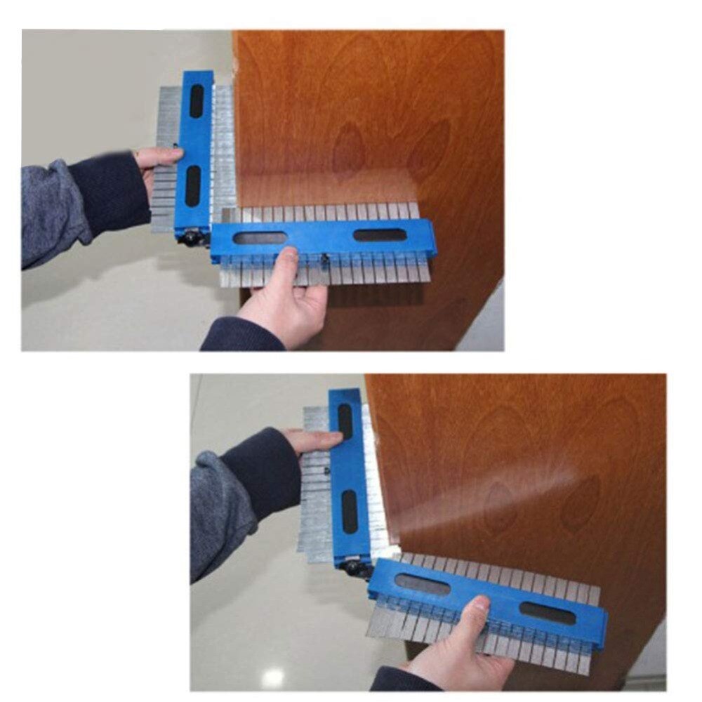 150mm Contour Gauge Deep Decorating Template Tiling Steel Metal Tiling Skirting Laminate Profile Wood Shape