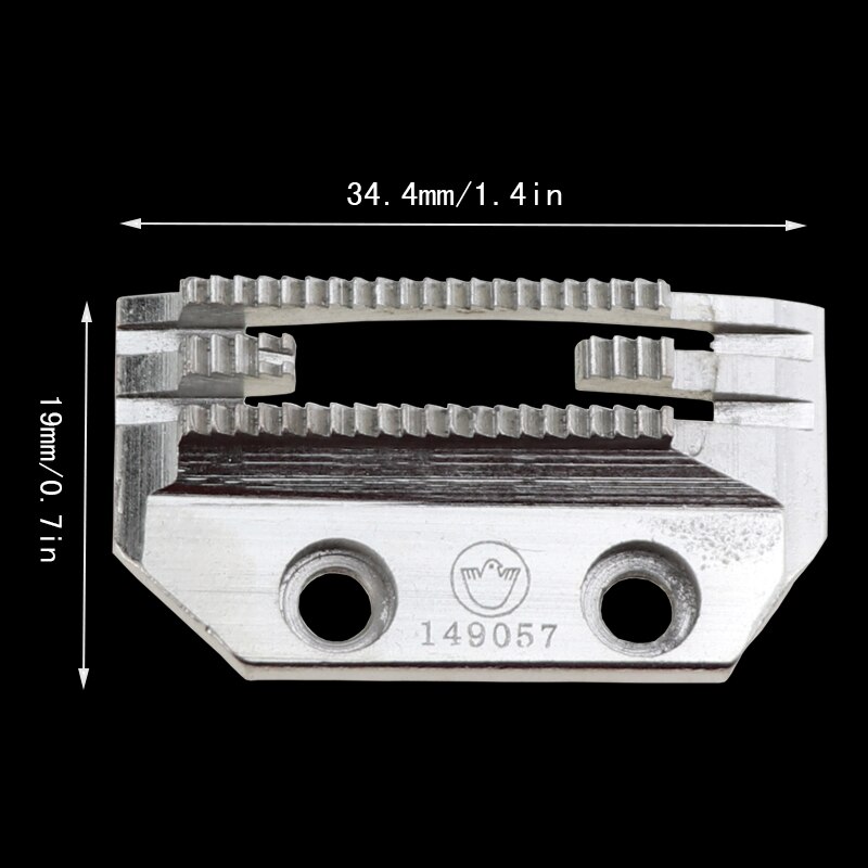 Industrial Sewing Machine Accessories Needle Plate Attachment Spare Part Sewing Presser Foot Kit Set Feed teeth Needle plate