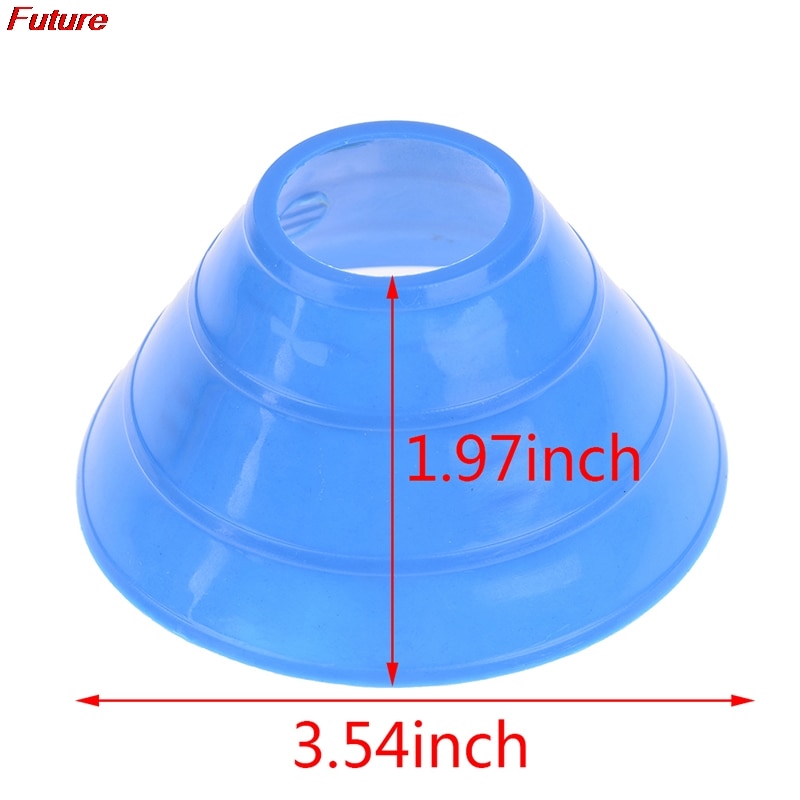 5pcs/set Of Product Football Training Logo disc-shaped pressure-resistant Cone Marker Bucket PE Sporting Goods