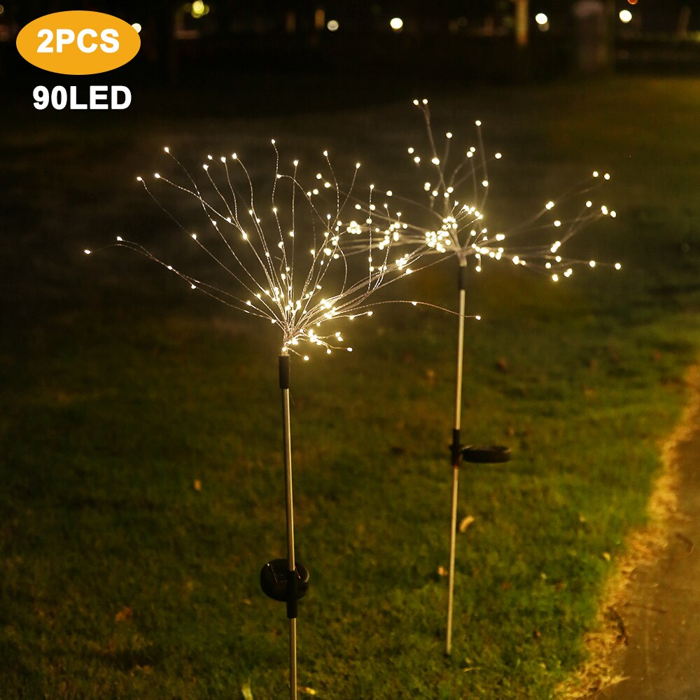 Solar Pendant Light Outdoor Indoor Hanging Solar Powered Shed Lights Waterproof Decoration Lamp For Barn Farm Garden Yard Patio: 90 LED White