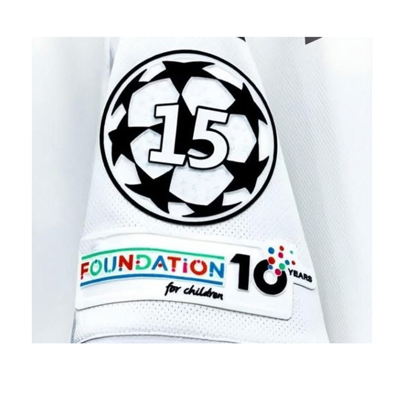 Naszywki Odporne na zużycie piłki sportowe Naprasowanka robić naszywki na koszulkę piłkarską Najwyższa jakość