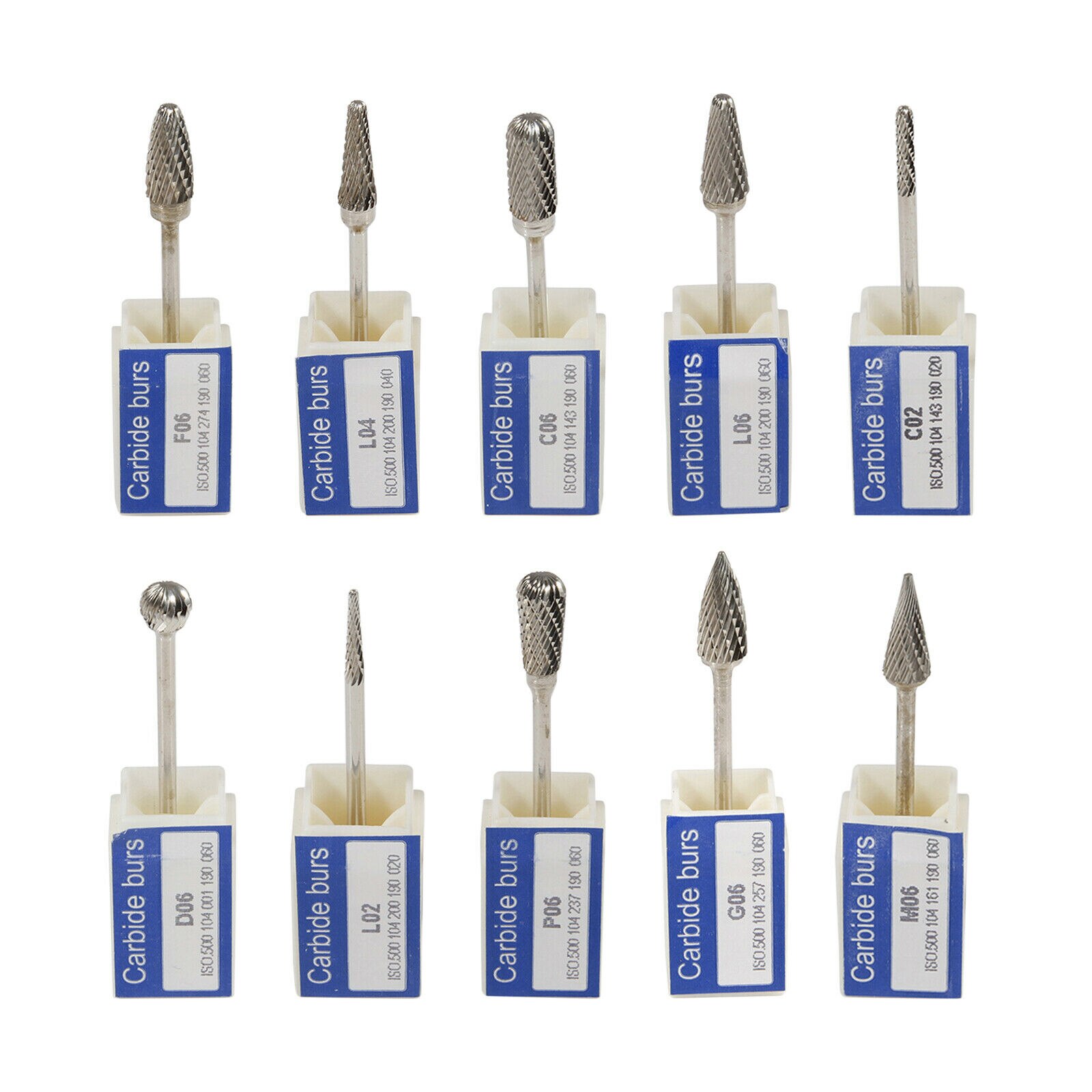 Micromotor eléctrico MARATHON para laboratorio Dental, 35K RPM, recta de velocidad lenta contraángulo de pieza de mano/10 taladros de fresas/100 tazas de pulido: Burs
