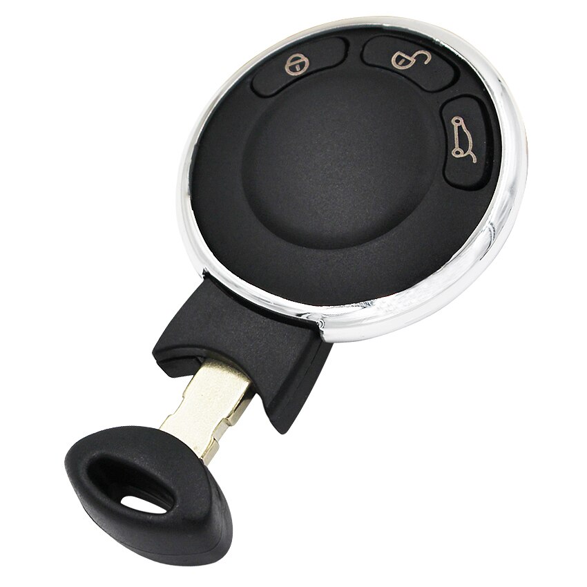 Soldes! Coque de remplacement pour clé télécommande à 3 boutons, pour BMW Mini Cooper R56, sans support de batterie