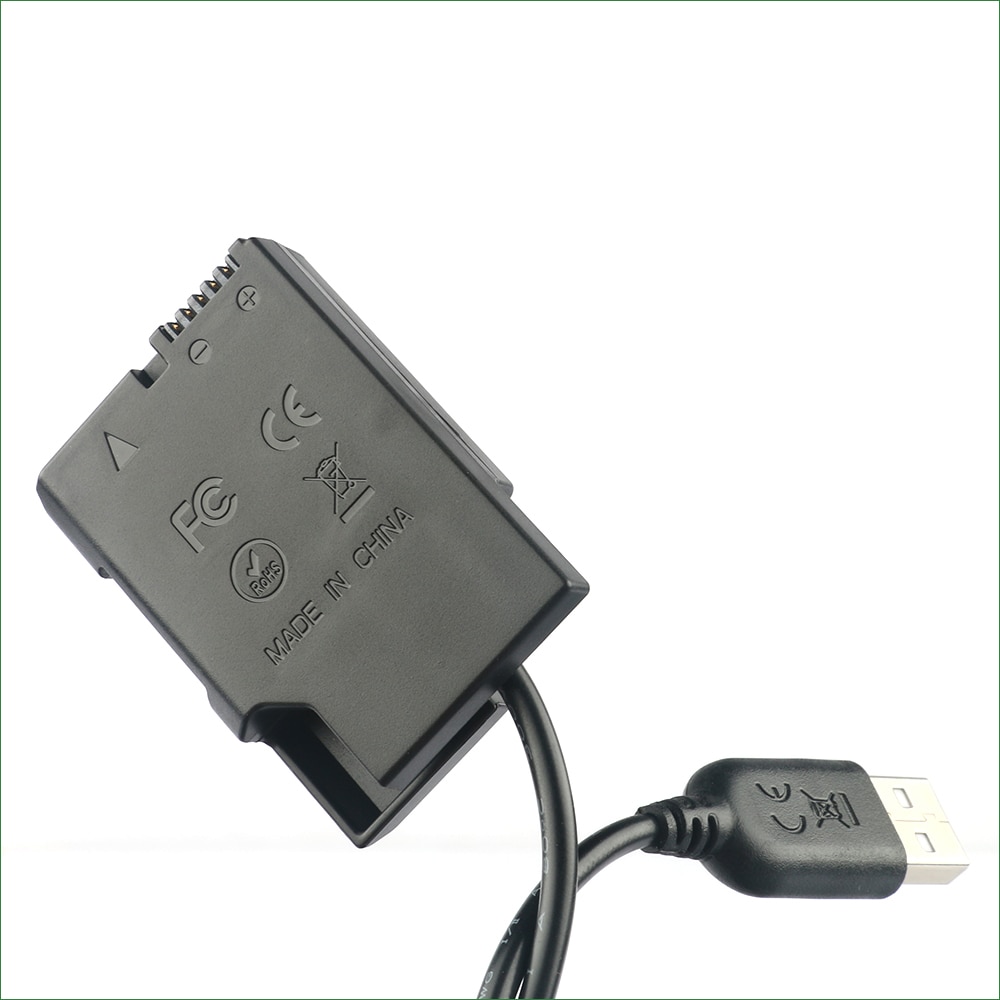EN-EL14 EP-5A Dummy Battery Adapter Plug DC Power Bank For Nikon D5600 D5500 D5300 D5200 D5100 D3500 D3400 D3300 D3200 D3100