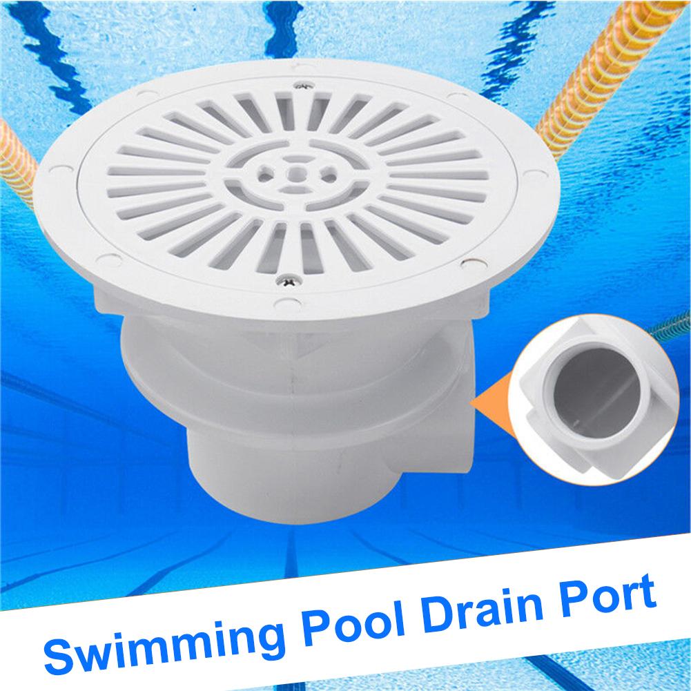 Swimming Pool Main Drain Plug Adapter Spa Aquarium Vent Port Replacement Anti Clogged Water Outlet Grille Grate Equipment Kit