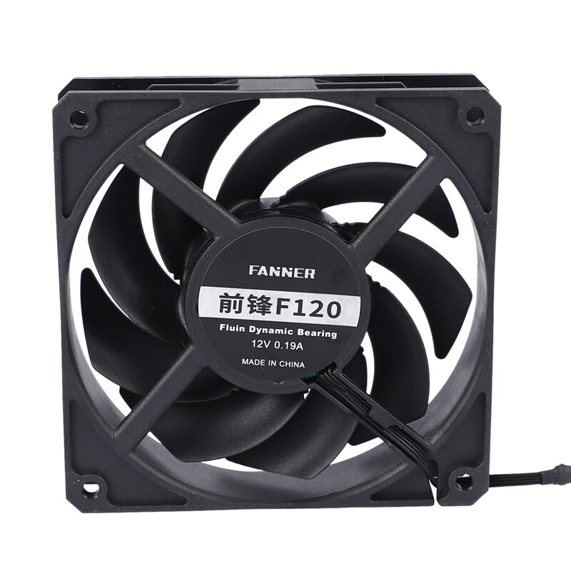 120mm Computer Case Fan - 120x25mm DC 12V 4-Pin High Speed Cooling Fan