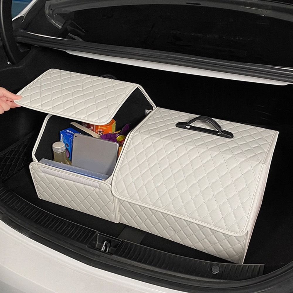 Caja de almacenamiento plegable de gran capacidad para maletero de coche, organizador de almacenamiento para el hogar, resistente al agua, S/L